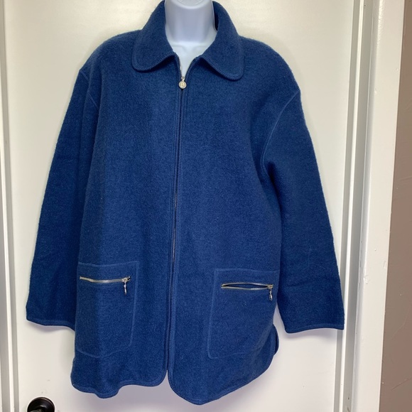 Bernardo Jackets & Blazers - Vintage Rare Bernardo 100% Wool Jacket Size L